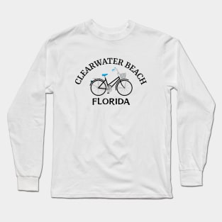 Clearwater Beach Bicycle Long Sleeve T-Shirt